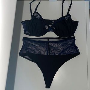 Victoria’s Secret mesh lingerie set